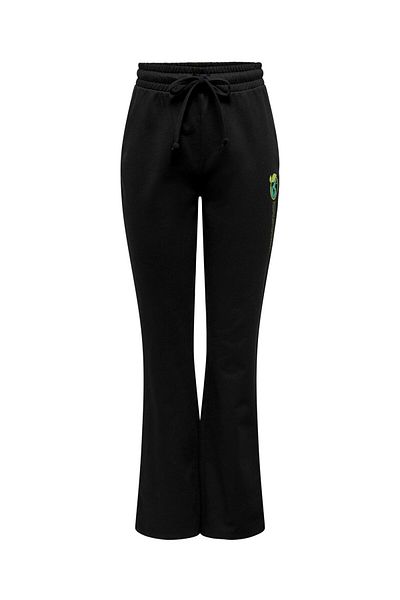 ONLY Organic Flared Women's Black Sweatpants ( 15249470 -B)