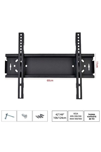 UFİX Ufix Lcd Askı Aparatı Sabit 42/49/55/65 106-124cm U-1006