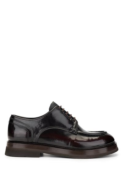 Tamer Tanca Men's Genuine Leather Claret Red Casual Shoes