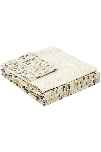 STOREMAX 100% Cotton Disa Patterned Duvet Cover Set, Multicolored, Single