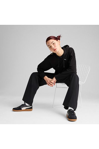 Puma Дамски черен суитшърт Ess Elevated Comfort Tr