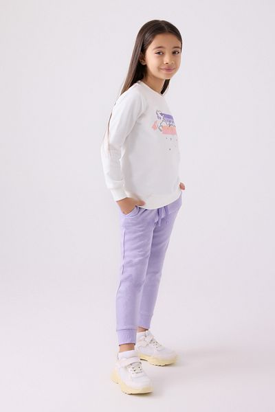 Rolypoly Set de trening alb pentru fete