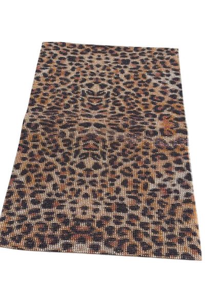 angel çanta aksesuar Accesoriu pentru geanta Angel Model Leopard cu Pietre 40x24 cm Autocolant cu placa autoadeziva