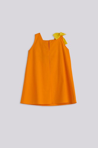 Lia Lea BG Store فستان برتقالي للفتيات
