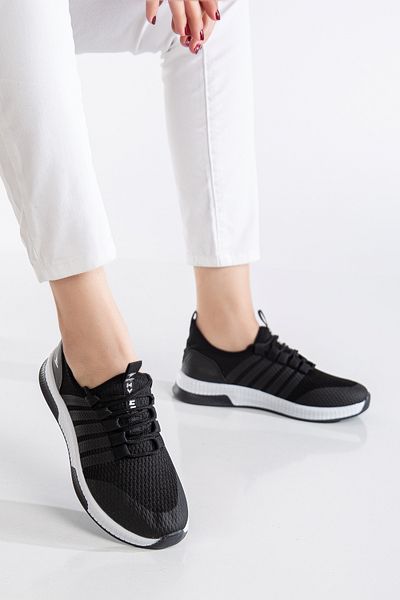 Dinamic Pro Hyper Black Knitwear Άνετα Ορθοπεδικά Unisex Αθλητικά Παπούτσια