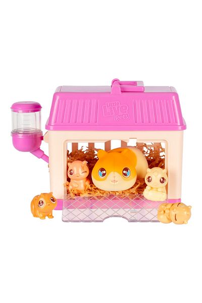 LITTLE LIVE PETS Pets Mama Surprise S4 Mini Hamster Playset | Interactive Pet | Babies | Exciting & Engaging Playtime