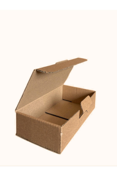 Aspak 15x7,5x3,9 Cm E-ticaret Kargo Kutusu- Kraft-100 Adet