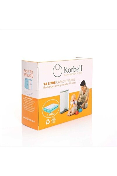 Korbell Korbel 495 Adet Bez Kapasiteli Bebek Bezi Çöp Poşeti