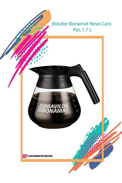 COLD BREW TREND by ugur cadirci Bravilor Bonamat Novo Glass Pot 1.7 Lt