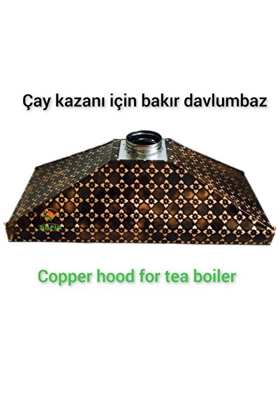 SAFİR ÇAY KAZANLARI Çay Semaveri Davlumbazı 4 lü çay kazanına göre 110 cm Bak...