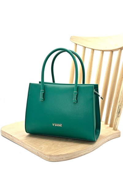 VICTORIA SHINE حقيبة بثلاث حجرات 3067 أخضر زمردي