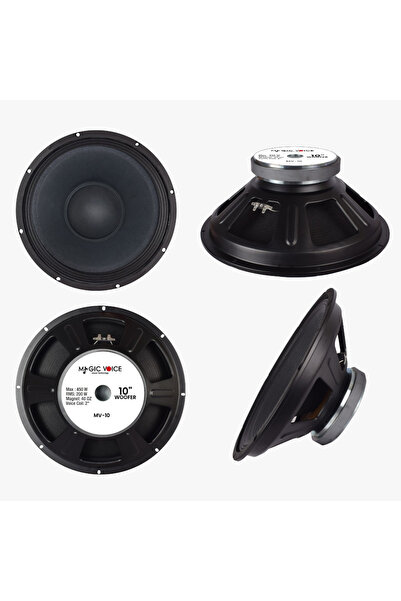 shop Magicvoice Mv-10 Max 450w / Rms 200 Watt 10 25 Cm Woofer Yedek Hoparlör