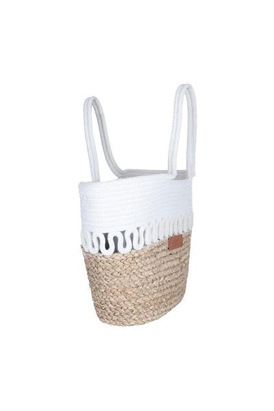 ALSAIF Wicker Thermos Bag 48 X 38 Cm White Beige