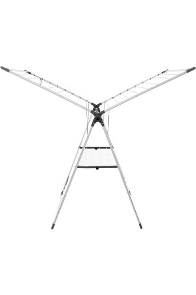ALSAIF Steel Clothes Drying Rack 109×38×67 Grey