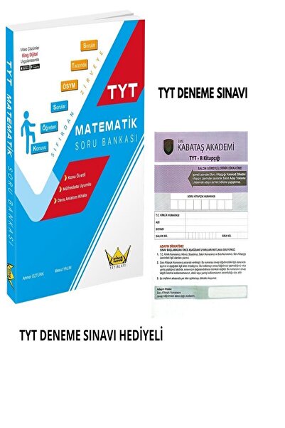 Genel Markalar King Yayınları Tyt Matematik Soru Bankası Tyt Deneme Sınavı He...