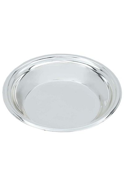 ALSAIF Steel Plate 8.8 Cm Round Silver