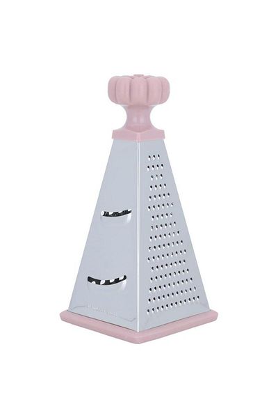 ALSAIF Steel Grater 11X11X23 Cm Rose Silver