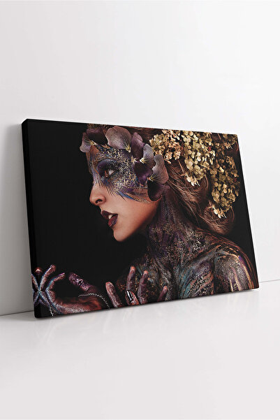 KOSS Dijital Pictură decorativă orizontală pe pânză cu portret fantastic de f...