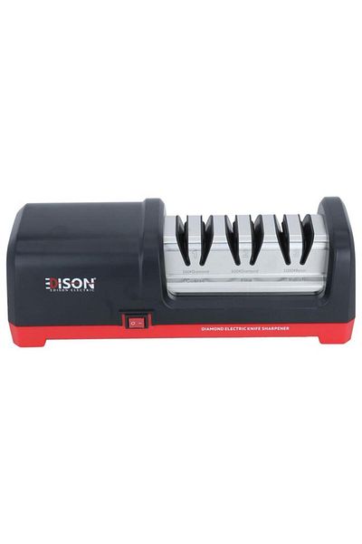 ALSAIF Electric Knife Sharpener 3 Levels 18 Watt Black