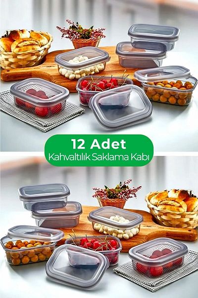 WEYNE Breakfast Storage Container Set of 12