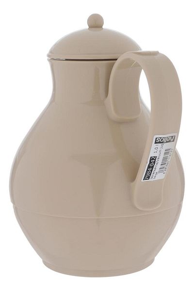 ALSAIF Plastic Thermos (German) 1 Liter Beige