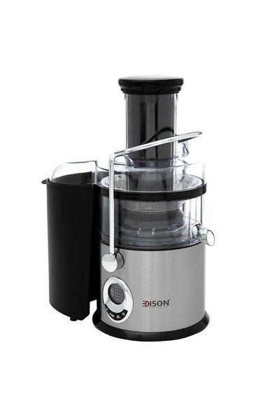 ALSAIF Fruit Juicer 800 Watt 1 Liter 5 Speeds Black Silver