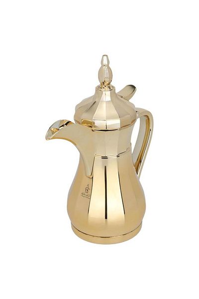 ALSAIF Sulaiman Steel Dallah 0.50 Liter Gold