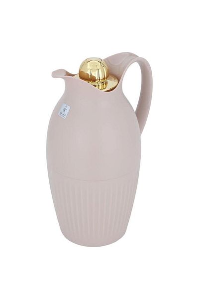 ALSAIF Ramera Pro Plastic Thermos 1.3 Liter Light Brown