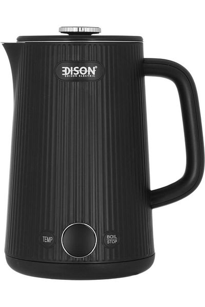 ALSAIF Alpha Electric Kettle 1.7L 1500W Black