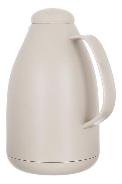 ALSAIF Timeless Penguin Pro Glass Thermos 1.5 Liters Plastic Body Beige