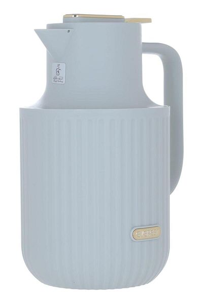 ALSAIF Large Plastic Thermos 1.5 Liter White