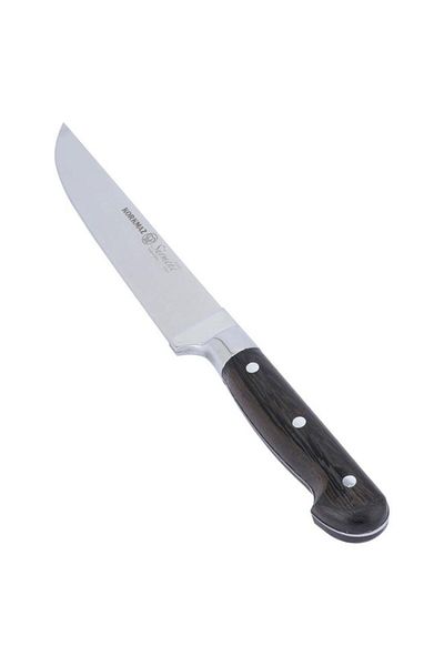 ALSAIF Korkmaz Steel Knife Wooden Handle Brown