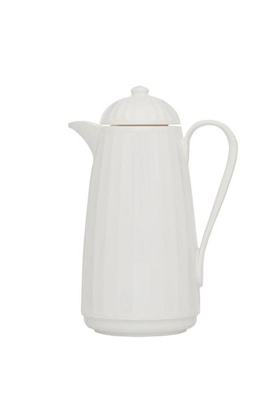 ALSAIF Plastic Thermos 1 Liter White