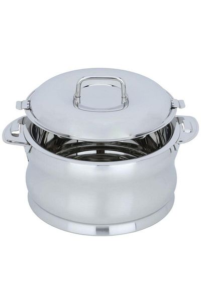ALSAIF Steel Food Container 2.5 Liters Silver