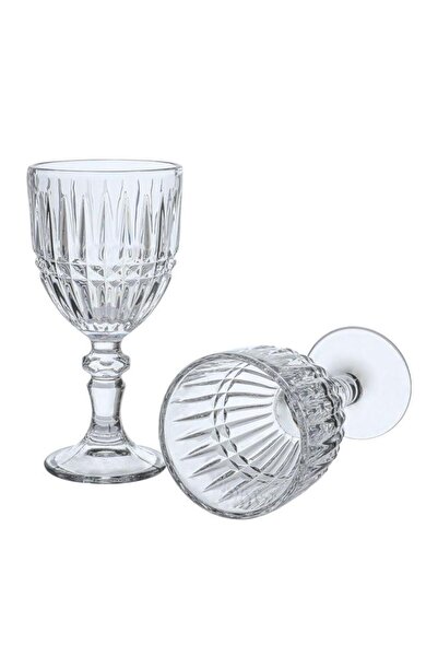 ALSAIF Glass Cups Set 6 Pieces Clear