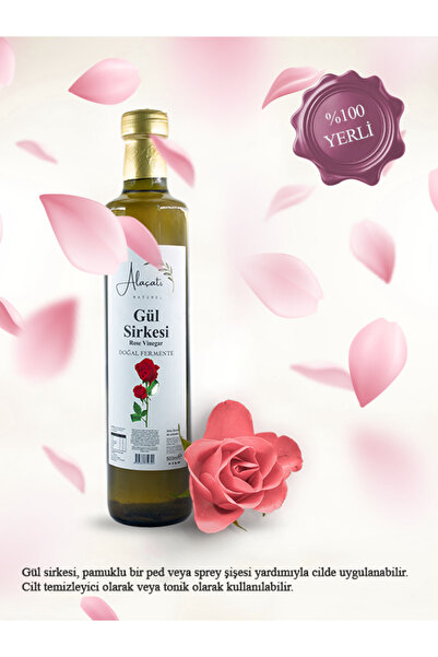 Alaçatı Natürel Gül Sirkesi - 500ml