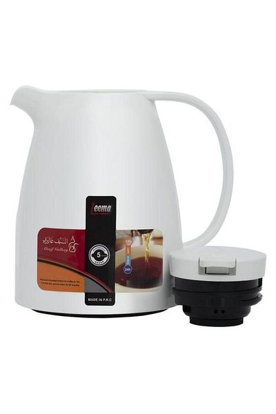 ALSAIF Lima Plastic Thermos 0.35 L Squeeze White