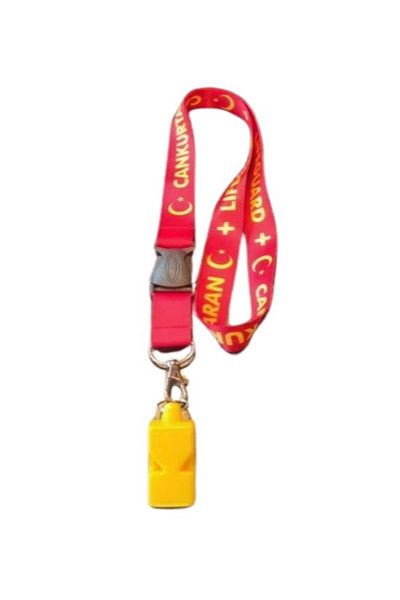 Cousto Yellow Lifeguard Whistle + Strap