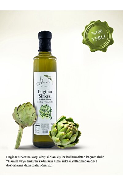 Alaçatı Natürel Enginar Sirkesi - 500ml
