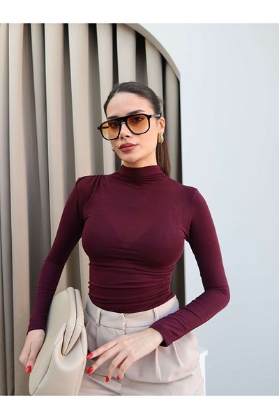 ESRAHELVACI Боди със самостоятелна яка
