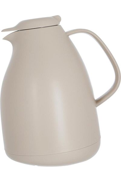 ALSAIF Plastic Thermos 1 Liter Squeeze Light Brown