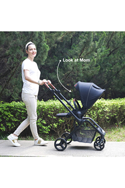 TEKNUM STROLL-1 Reversible Travel Stroller-Grey