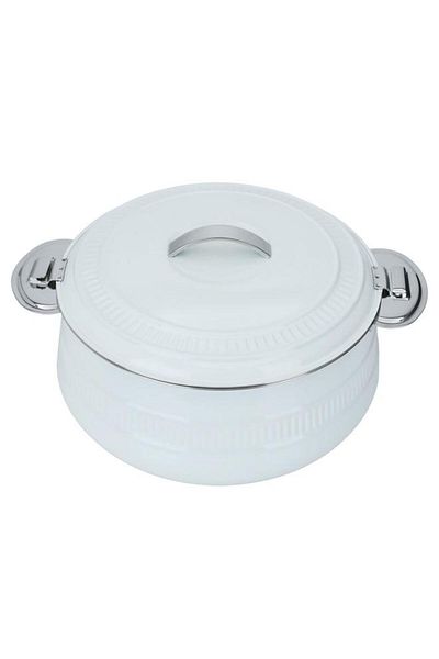 ALSAIF Classic Steel Food Container 2500 Ml Beige