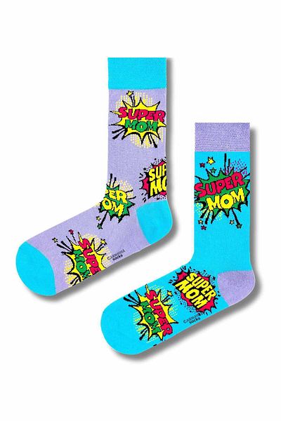 CARNAVAL SOCKS Комплект от 5 десни и леви шарени цветни чорапи