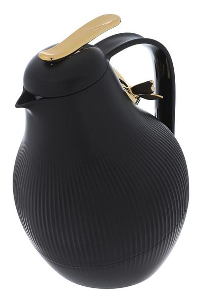 ALSAIF Plastic Thermos (Dora) 1 Liter Black