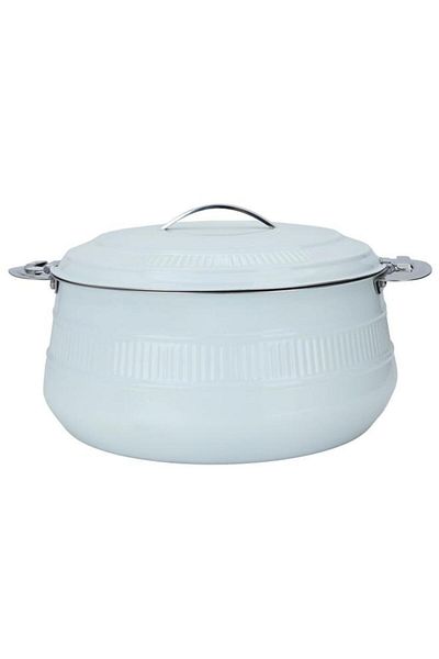 ALSAIF Steel Food Container 5000 Ml White