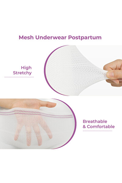 Sunveno Postpartum Mesh Underwear (2 Pieces) - L Size