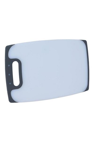 ALSAIF Plastic Cutting Boards Set 43.4X27X0.6 / 37X23X0.6 / 30X19X0.6 Cm Rectangle 3 Pieces White