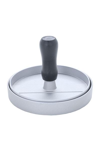 ALSAIF Aluminum Burger Press 1 Tray Silver