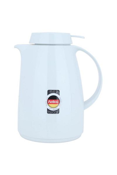 ALSAIF Plastic Thermos 1 Liter White